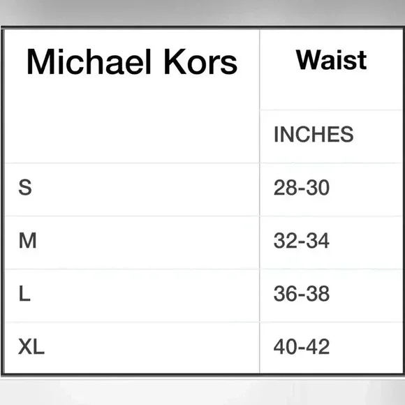 MICHAEL KORS MK PINNACLE LIFT BRIEFS BLACK # S81L001131 SIZE XL NWT - Picture 8 of 8